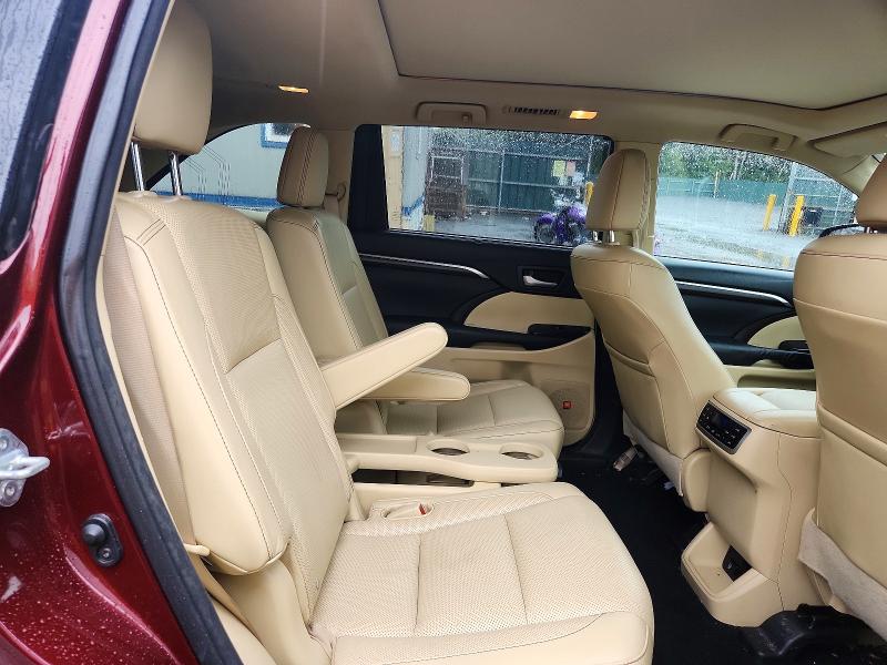 Продажа на аукционе авто 2015 Toyota Highlander, vin: 5TDDKRFH6FS146020, номер лота: 66808896