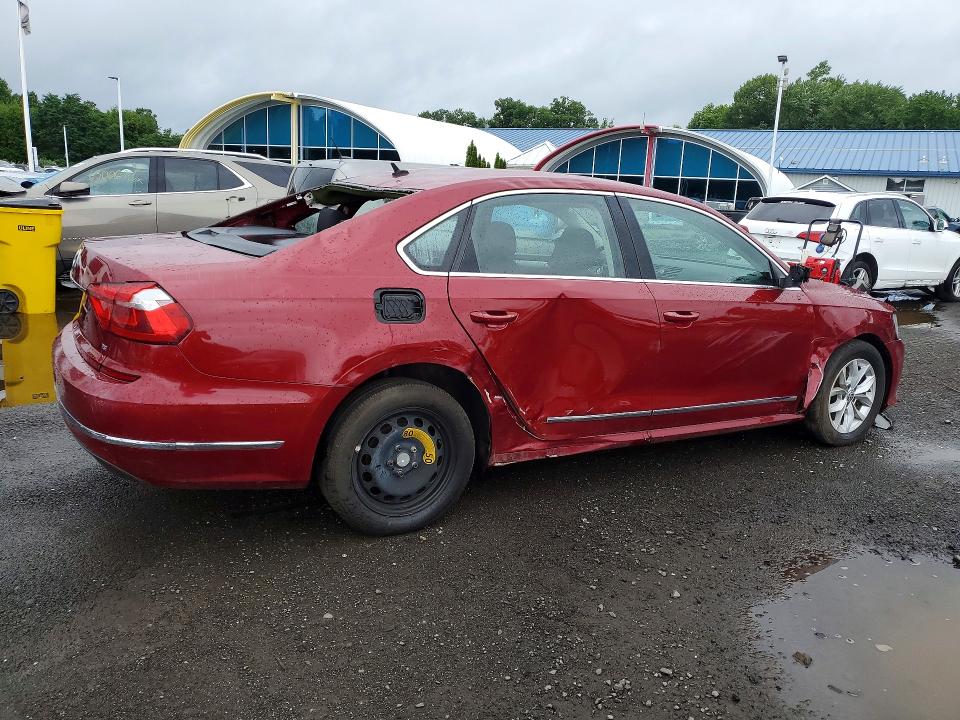 2016 Volkswagen Passat მანქანა იყიდება აუქციონზე, vin: 1VWAT7A39GC050219, აუქციონის ნომერი: 63825246