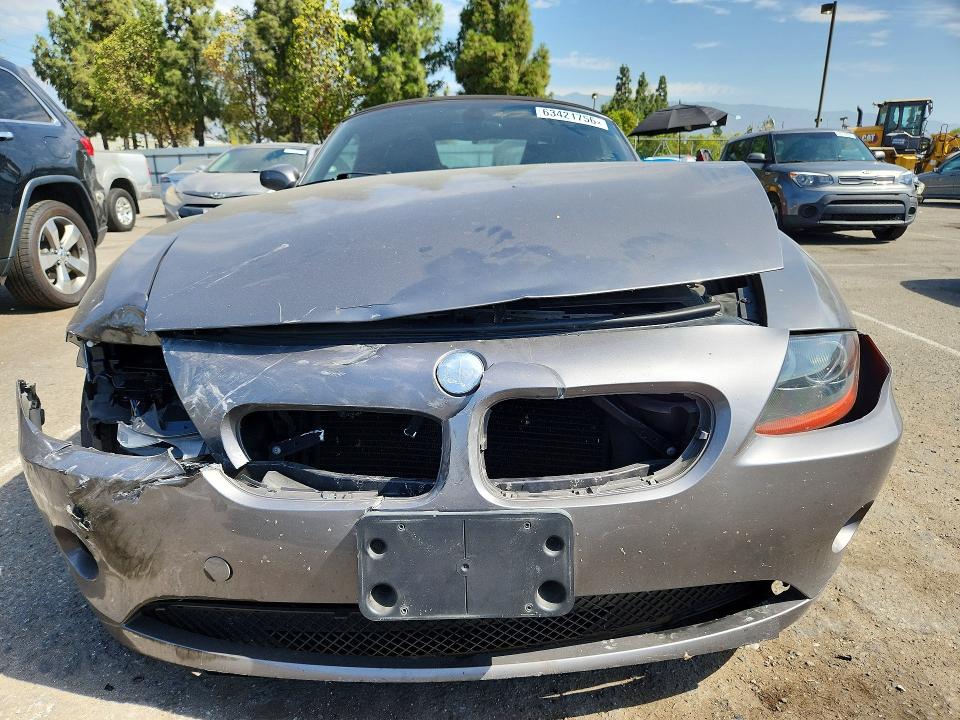 Aukcja sprzedaży 2004 Bmw Z4, vin: 4USBT33524LS50752, numer aukcji: 63421756