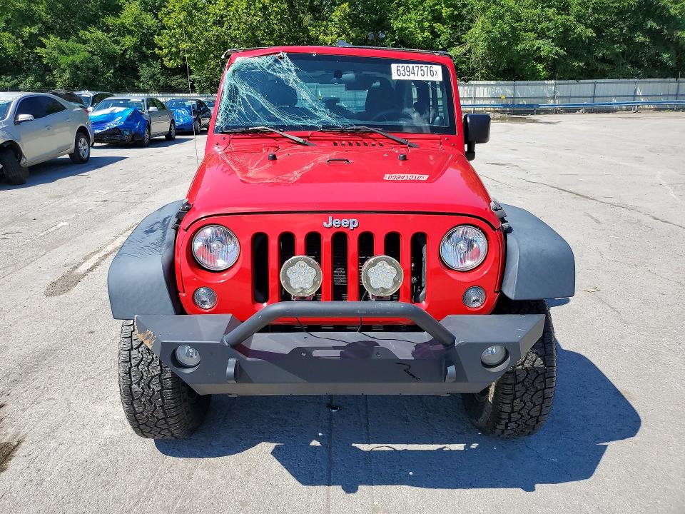 63947576 :رقم المزاد ، 1C4AJWAG8EL157894 vin ، 2014 Jeep Wrangler مزاد بيع