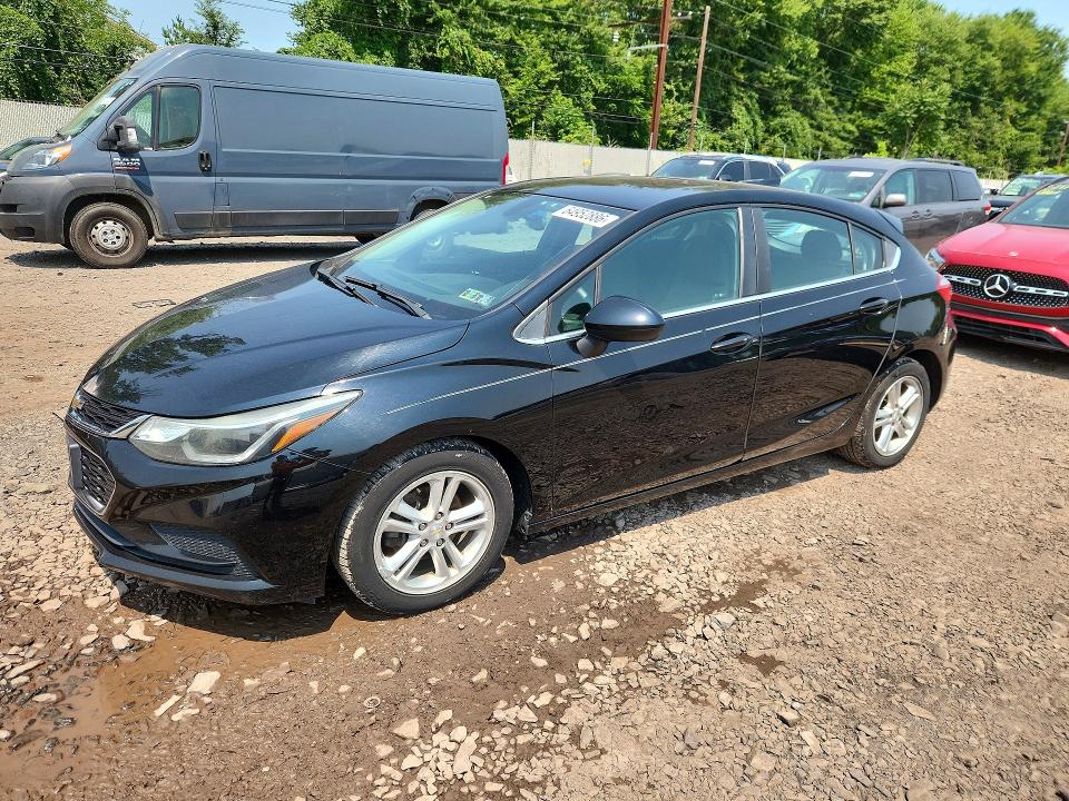 64952886 :رقم المزاد ، 3G1BE6SM3HS592018 vin ، 2017 Chevrolet Cruze مزاد بيع