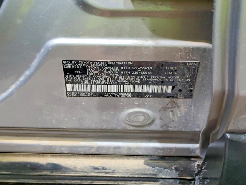 Aukcja sprzedaży 2018 Toyota Rav4 Hv, vin: JTMDJREV2JD194127, numer aukcji: 65629406