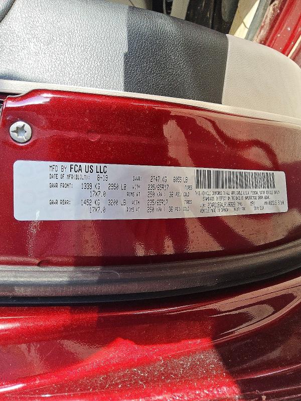 Продаж на аукціоні авто 2020 Chrysler Pacifica, vin: 2C4RC1BG4LR106928, номер лоту: 64572226