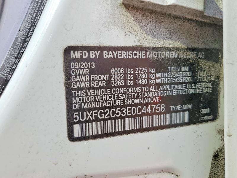 Продажа на аукционе авто 2014 Bmw X6, vin: 5UXFG2C53E0C44758, номер лота: 64718046
