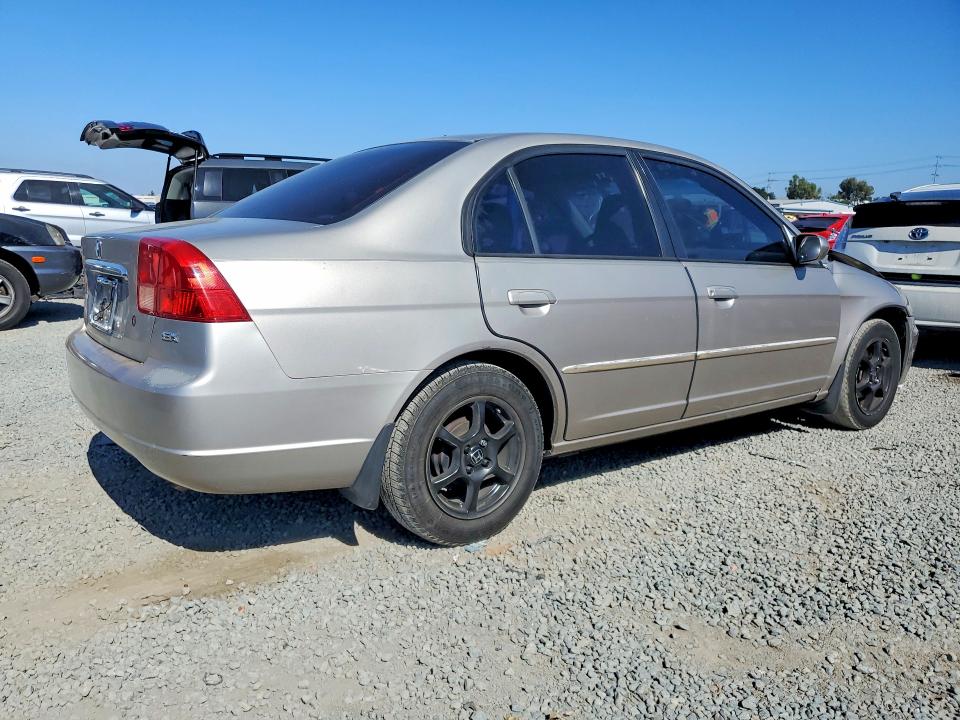 65491576 :رقم المزاد ، 1HGES26742L043758 vin ، 2002 Honda Civic مزاد بيع