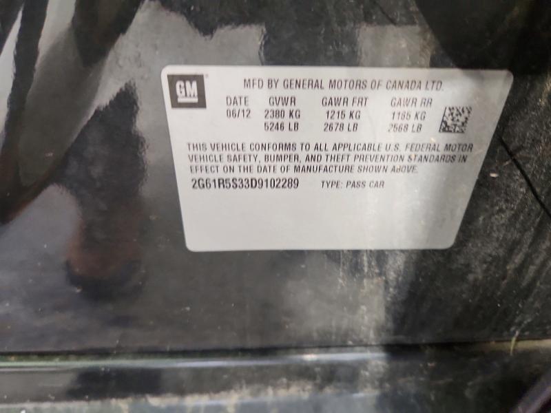 Продаж на аукціоні авто 2013 Cadillac Xts, vin: 2G61R5S33D9102289, номер лоту: 64087246