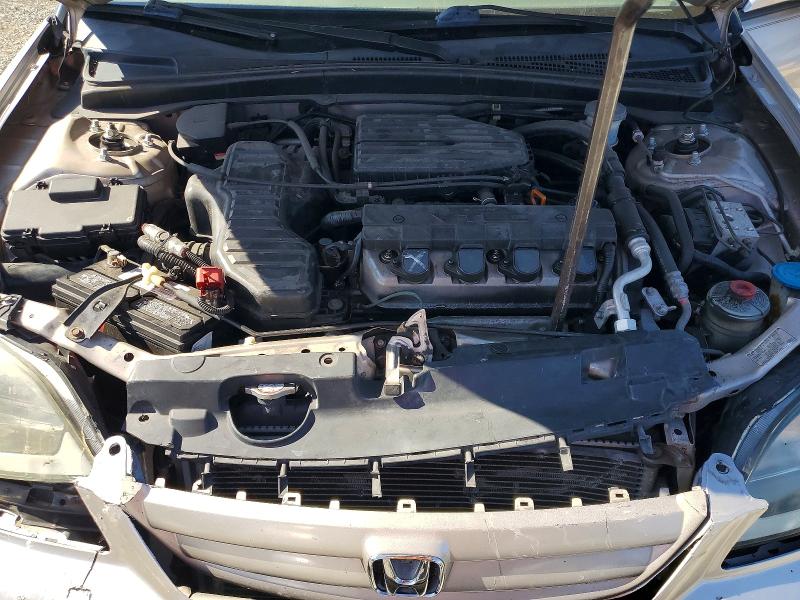 65491576 :رقم المزاد ، 1HGES26742L043758 vin ، 2002 Honda Civic مزاد بيع