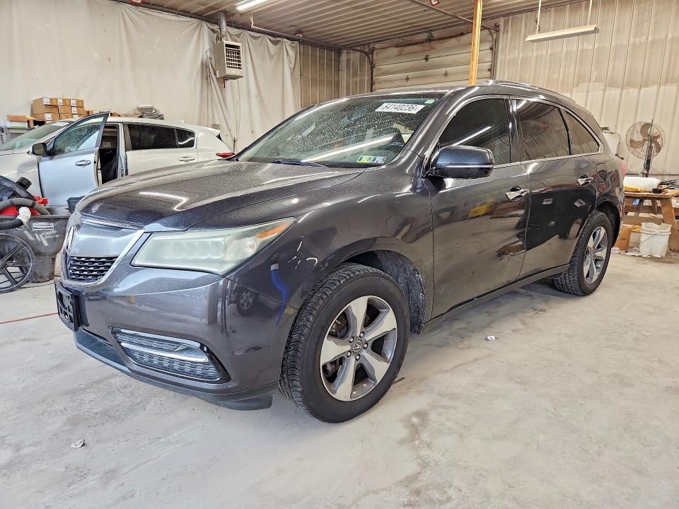 64140236 :رقم المزاد ، 5FRYD3H23EB017087 vin ، 2014 Acura Mdx مزاد بيع