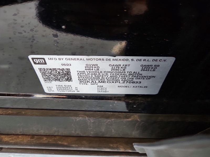 2023 Gmc Terrain მანქანა იყიდება აუქციონზე, vin: 3GKALMEGXPL270833, აუქციონის ნომერი: 66414626