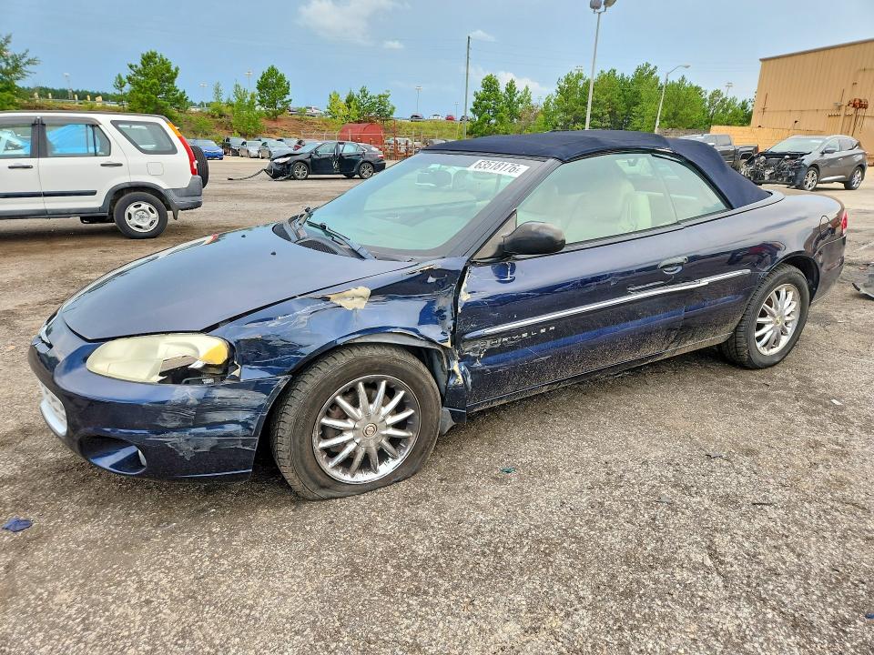 2001 Chrysler Sebring მანქანა იყიდება აუქციონზე, vin: 1C3EL65U41N626414, აუქციონის ნომერი: 63518176