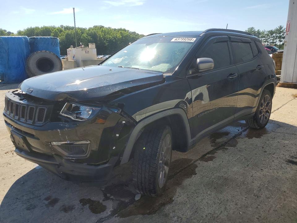 2021 Jeep Compass მანქანა იყიდება აუქციონზე, vin: 3C4NJDEB8MT568865, აუქციონის ნომერი: 63799266
