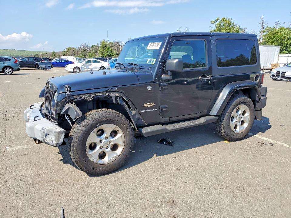 64384616 :رقم المزاد ، 1C4GJWBG3FL620518 vin ، 2015 Jeep Wrangler مزاد بيع