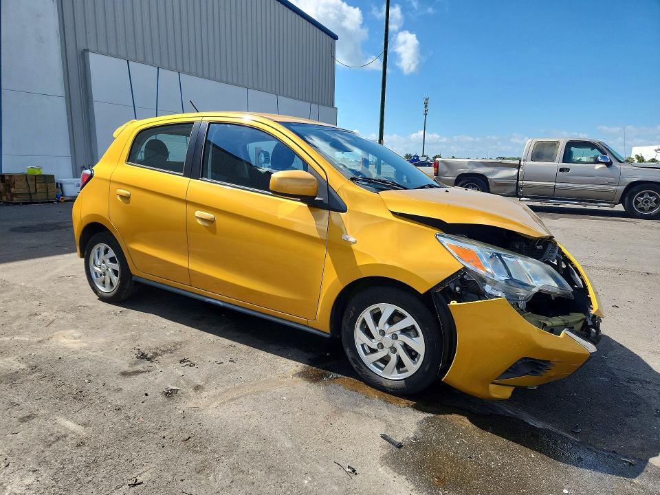 2021 Mitsubishi Mirage მანქანა იყიდება აუქციონზე, vin: ML32AUHJXMH006375, აუქციონის ნომერი: 65197456