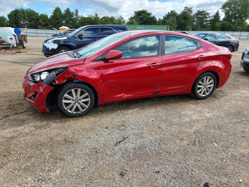 Продаж на аукціоні авто 2014 Hyundai Elantra, vin: KMHDH4AE3EU182719, номер лоту: 65188096