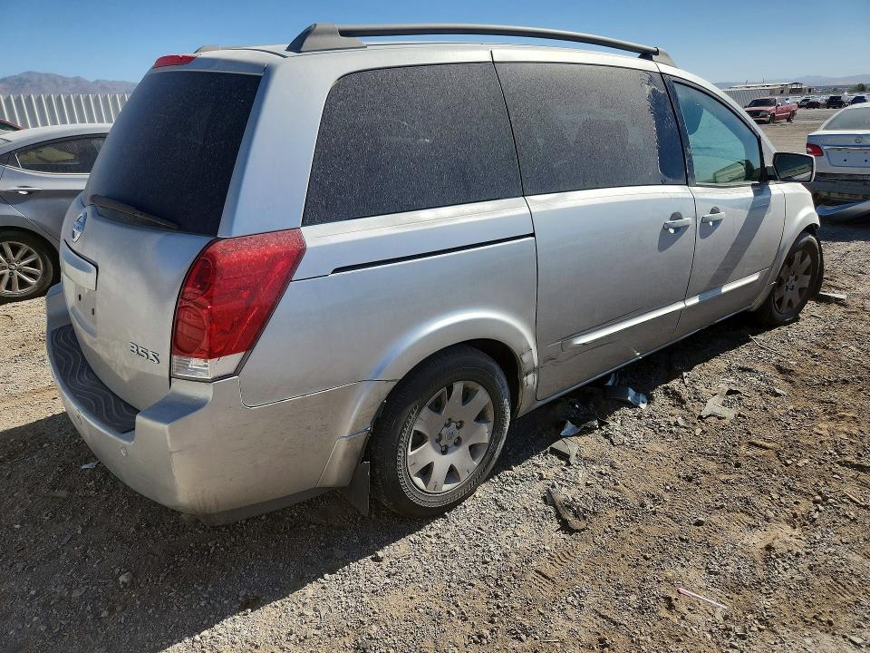 58337536 :رقم المزاد ، 5N1BV28U35N116196 vin ، 2005 Nissan Quest مزاد بيع