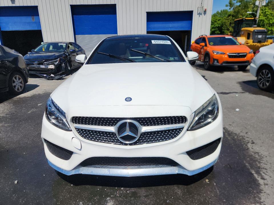 2017 Mercedes-benz C მანქანა იყიდება აუქციონზე, vin: WDDWJ4KB1HF386049, აუქციონის ნომერი: 64374506