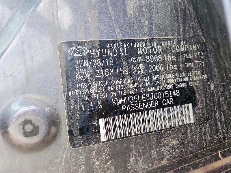 Продажа на аукционе авто 2018 Hyundai Elantra Gt, vin: KMHH35LE3JU075148, номер лота: 61450206