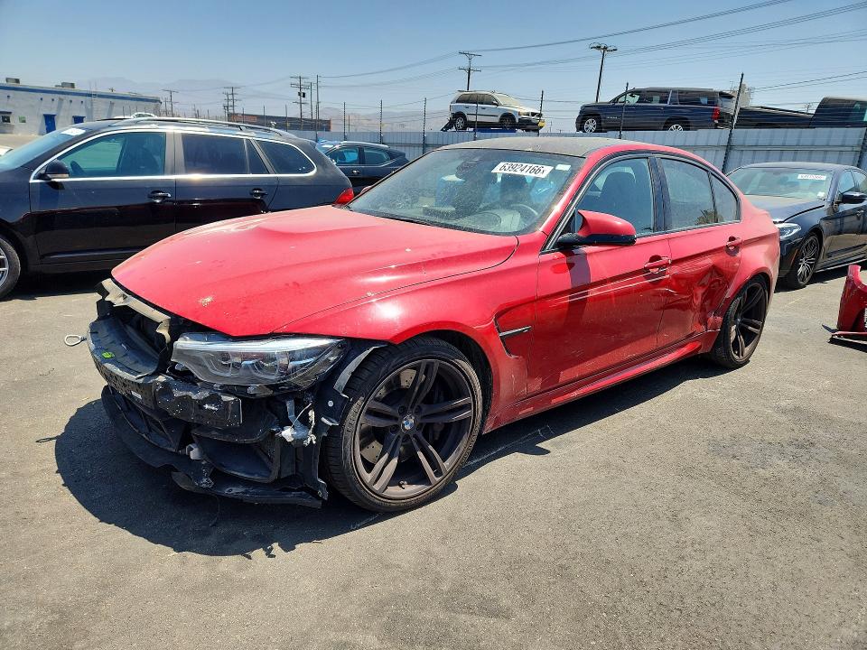 63924166 :رقم المزاد ، WBS8M9C56J5K99994 vin ، 2018 Bmw M3 مزاد بيع