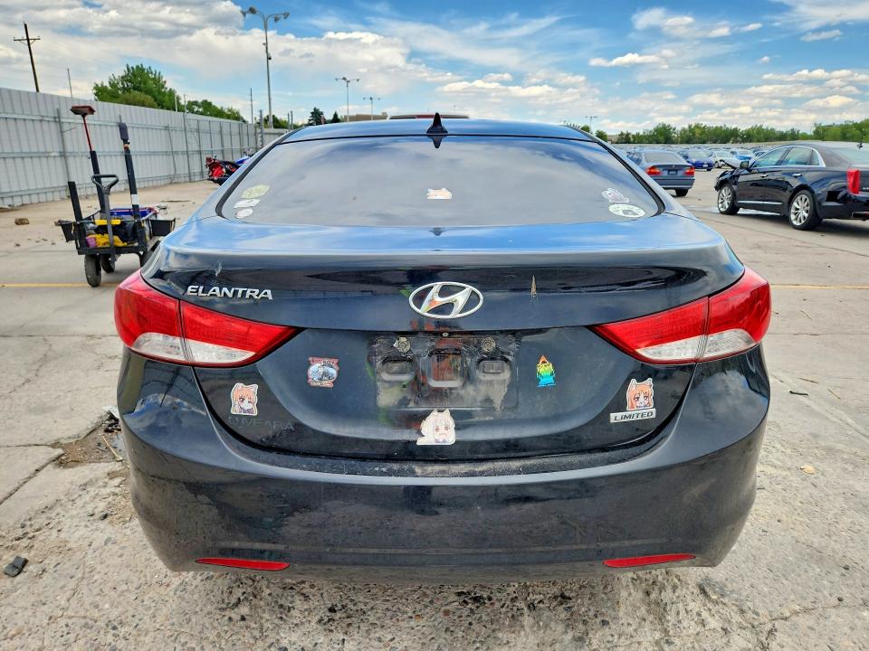 66383316 :رقم المزاد ، KMHDH4AE7DU741395 vin ، 2013 Hyundai Elantra مزاد بيع