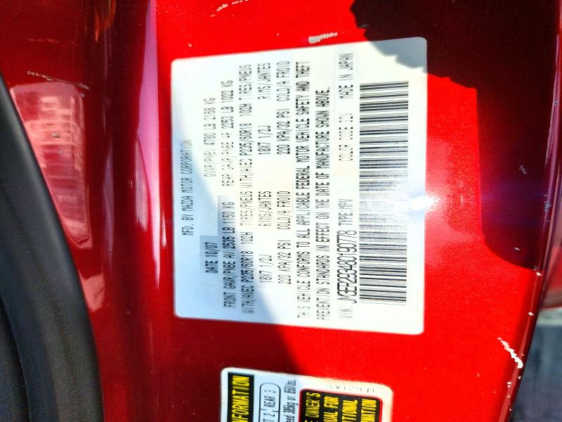 Aukcja sprzedaży 2008 Mazda Cx-7, vin: JM3ER293480190778, numer aukcji: 63887846