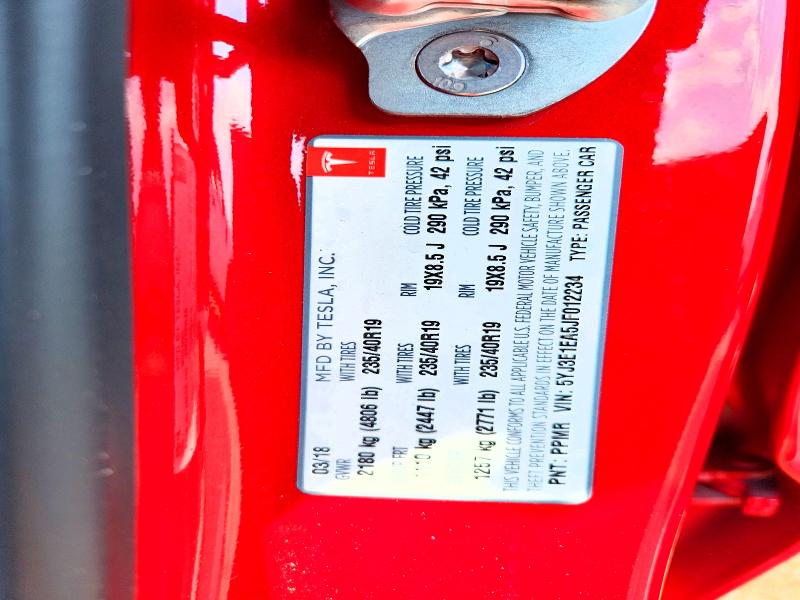 Aukcja sprzedaży 2018 Tesla Model 3, vin: 5YJ3E1EA5JF012234, numer aukcji: 64700956