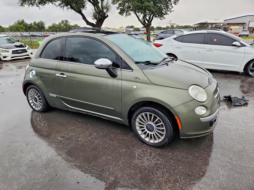 2013 Fiat 500 მანქანა იყიდება აუქციონზე, vin: 3C3CFFCR2DT593866, აუქციონის ნომერი: 64206616