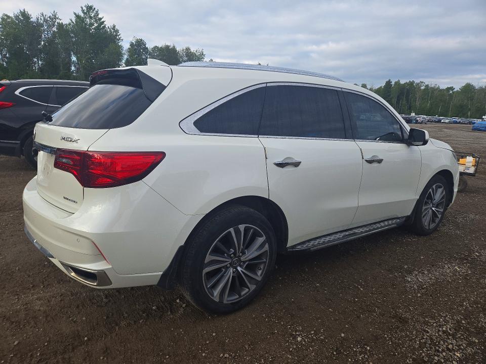 2017 Acura Mdx მანქანა იყიდება აუქციონზე, vin: 5FRYD4H85HB500675, აუქციონის ნომერი: 66403746