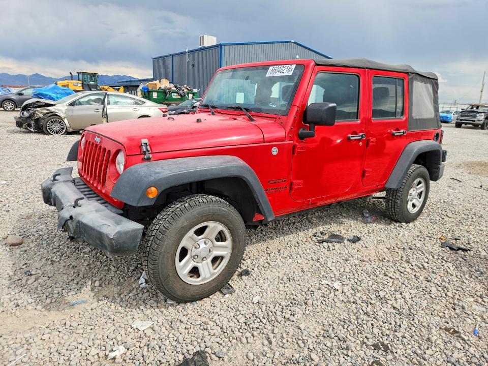 2017 Jeep Wrangler Unlimited მანქანა იყიდება აუქციონზე, vin: 1C4BJWDG5HL542348, აუქციონის ნომერი: 66040216