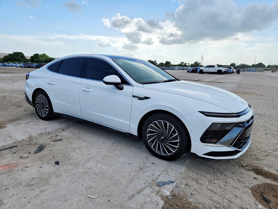 2024 Hyundai Sonata Hybrid მანქანა იყიდება აუქციონზე, vin: KMHL54JJ0RA101846, აუქციონის ნომერი: 66348076