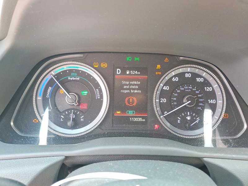 2021 Hyundai Sonata Hybrid მანქანა იყიდება აუქციონზე, vin: KMHL34JJ2MA034150, აუქციონის ნომერი: 63914916