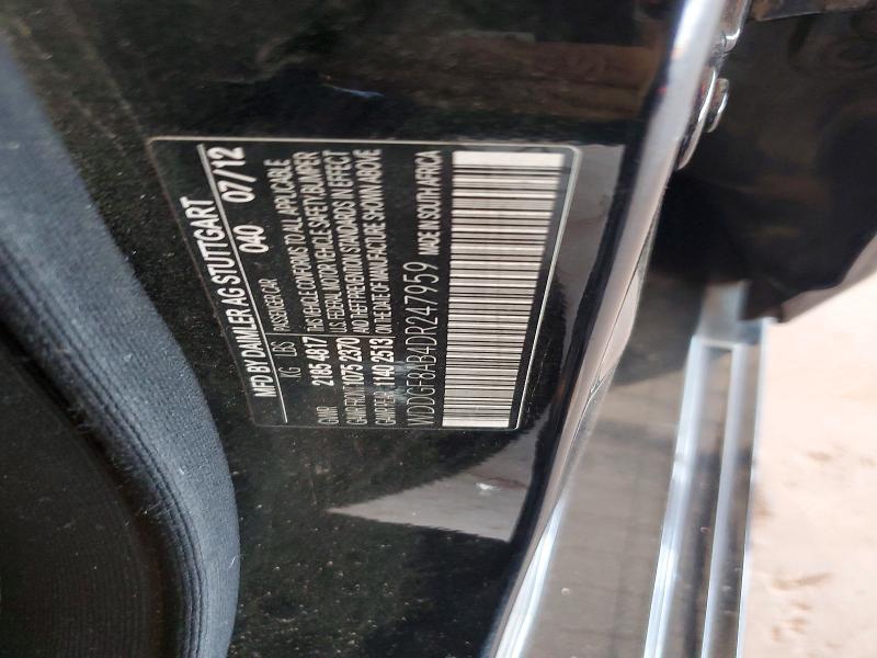 Aukcja sprzedaży 2013 Mercedes-benz C, vin: WDDGF8AB4DR247959, numer aukcji: 66491616