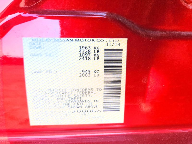 Aukcja sprzedaży 2020 Nissan Altima, vin: 1N4BL4CV3LC200068, numer aukcji: 66837786