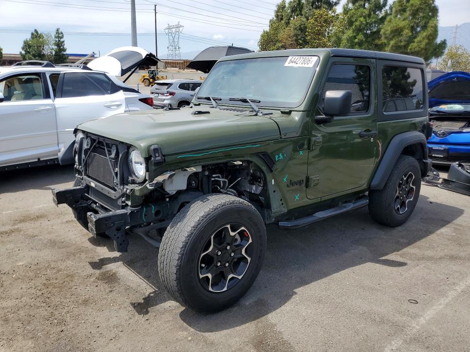 Aukcja sprzedaży 2021 Jeep Wrangler, vin: 1C4HJXAG3MW718245, numer aukcji: 64427806
