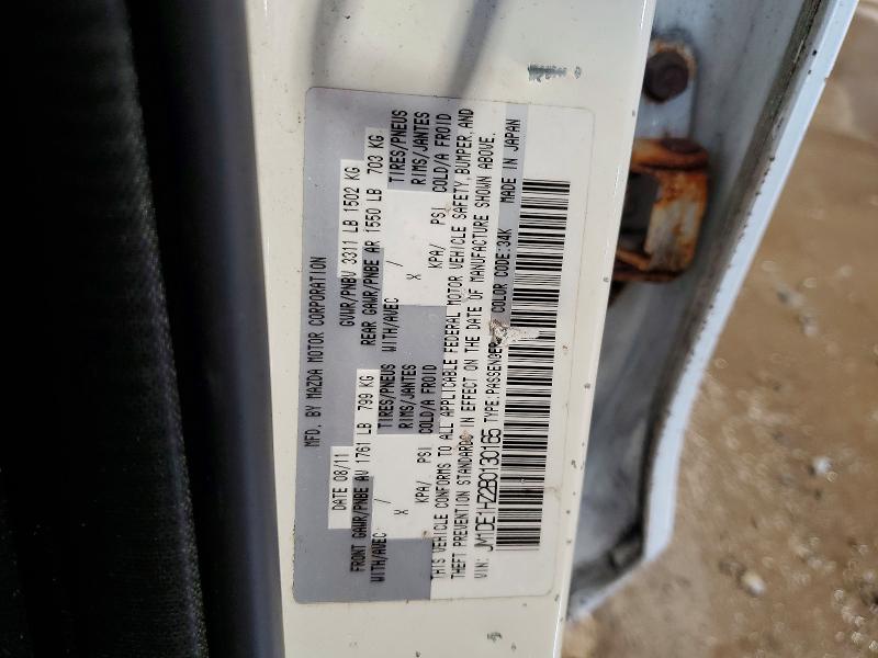 66018176 :رقم المزاد ، JM1DE1HZ2B0130165 vin ، 2011 Mazda Mazda2 مزاد بيع