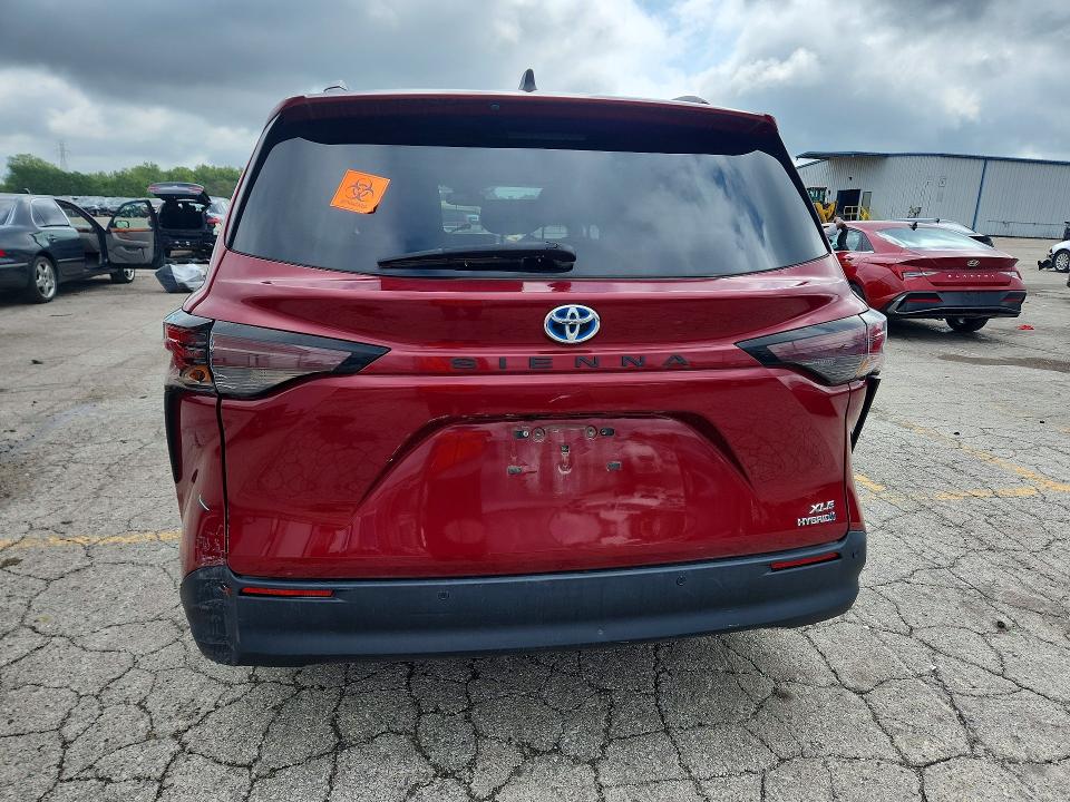 65290746 :رقم المزاد ، 5TDYRKEC4PS161840 vin ، 2023 Toyota Sienna مزاد بيع