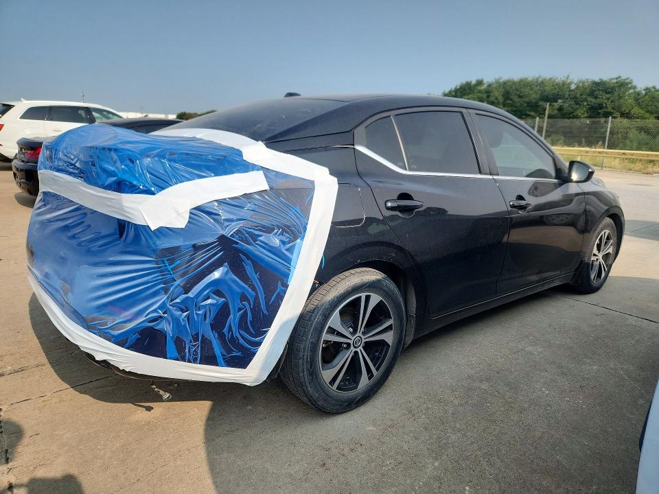 2022 Nissan Sentra მანქანა იყიდება აუქციონზე, vin: 3N1AB8CVXNY258658, აუქციონის ნომერი: 61612776