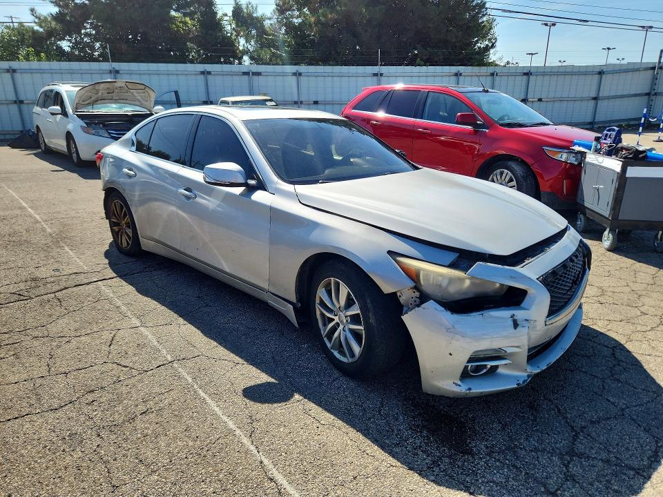 Aukcja sprzedaży 2014 Infiniti Q50, vin: JN1BV7AP2EM684289, numer aukcji: 66467186