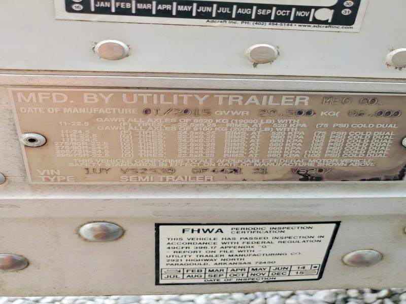 63124476 :رقم المزاد ، 1UYVS2539GP443121 vin ، 2016 Utility Vs2dx مزاد بيع