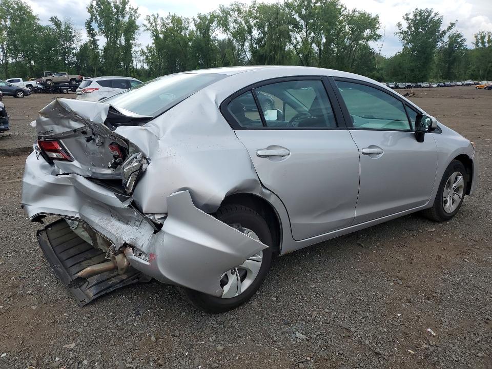Auction sale of the 2015 Honda Civic, vin: 19XFB2F59FE222586, lot number: 66064386