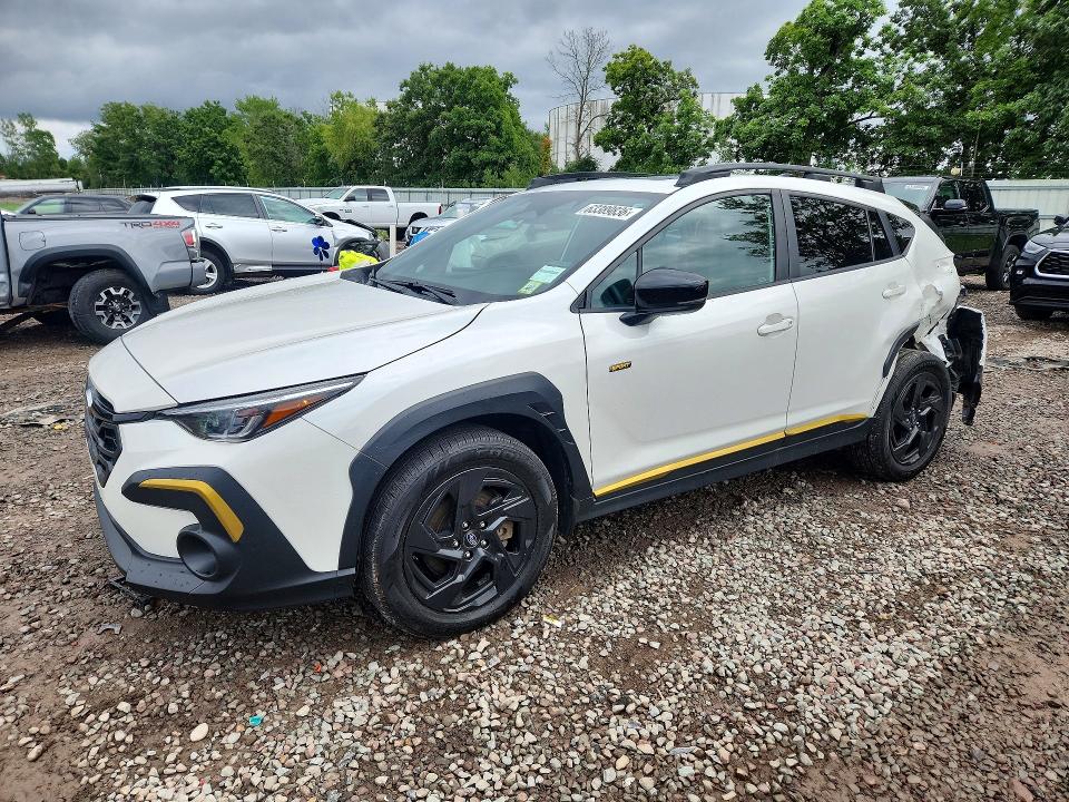 63389836 :رقم المزاد ، 4S4GUHF61R3757395 vin ، 2024 Subaru Crosstrek مزاد بيع