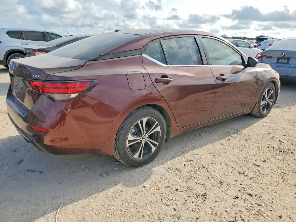 63193336 :رقم المزاد ، 3N1AB8CV3LY234683 vin ، 2020 Nissan Sentra مزاد بيع