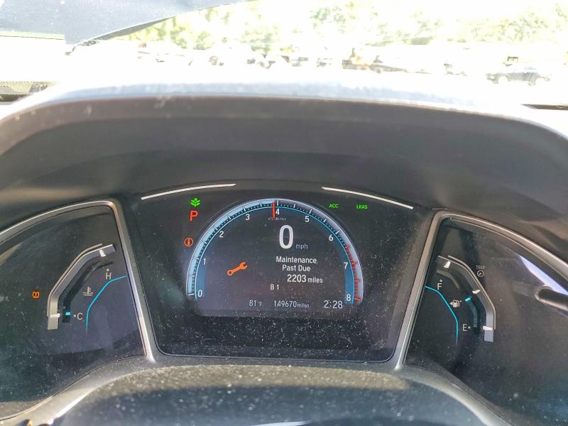 2019 Honda Civic მანქანა იყიდება აუქციონზე, vin: 19XFC1F34KE205632, აუქციონის ნომერი: 64605576