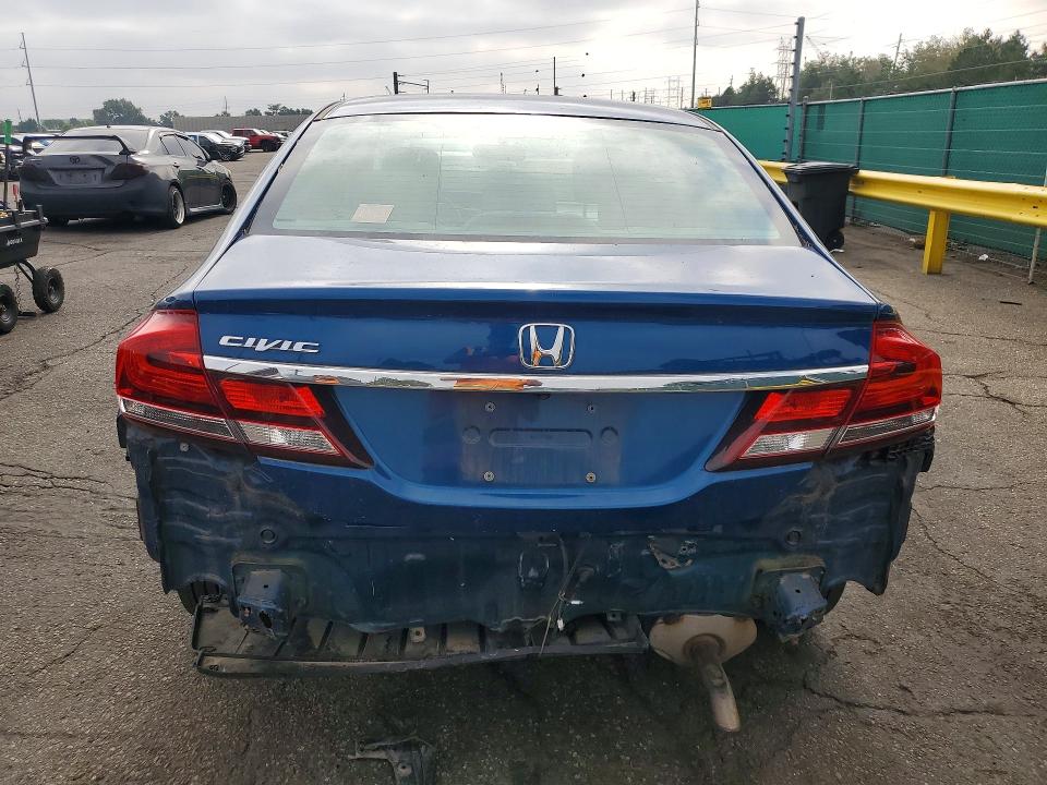 2014 Honda Civic მანქანა იყიდება აუქციონზე, vin: 2HGFB2F92EH502891, აუქციონის ნომერი: 61921156