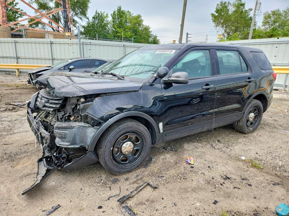64995316 :رقم المزاد ، 1FM5K8AR7HGC90733 vin ، 2017 Ford Explorer مزاد بيع