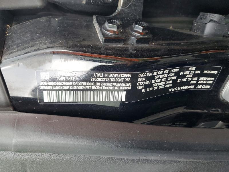 Продаж на аукціоні авто 2018 Maserati Levante, vin: ZN661XUS1JX302013, номер лоту: 62417686