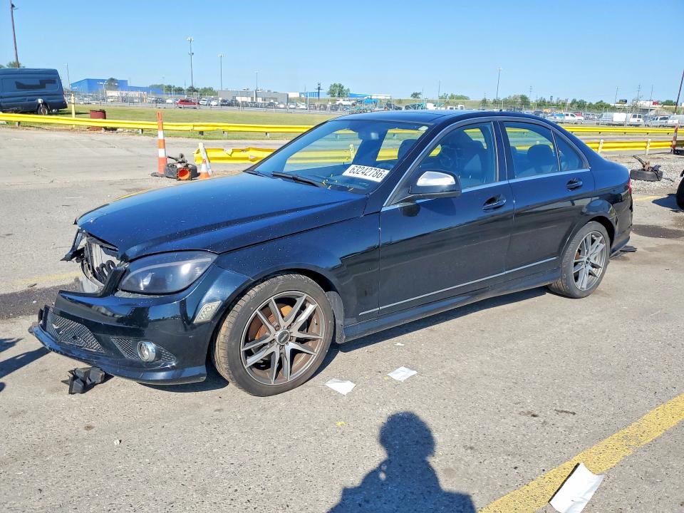 2008 Mercedes-benz C მანქანა იყიდება აუქციონზე, vin: WDDGF81X48F078917, აუქციონის ნომერი: 63242786