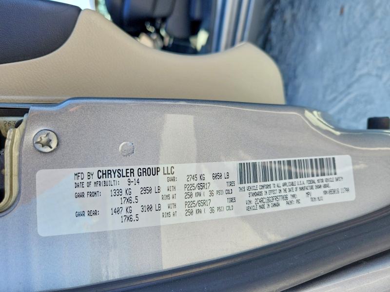 66359206 :رقم المزاد ، 2C4RC1BG3FR577036 vin ، 2015 Chrysler Town & Country مزاد بيع