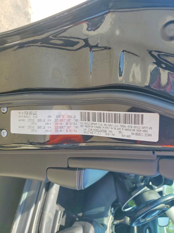 2016 Jeep Cherokee მანქანა იყიდება აუქციონზე, vin: 1C4PJMCB2GW345506, აუქციონის ნომერი: 65277026