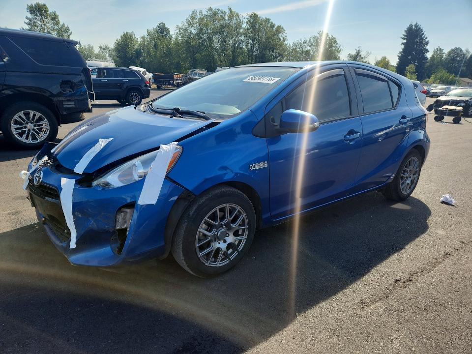 2015 Toyota Prius C მანქანა იყიდება აუქციონზე, vin: JTDKDTB35F1583092, აუქციონის ნომერი: 66292716