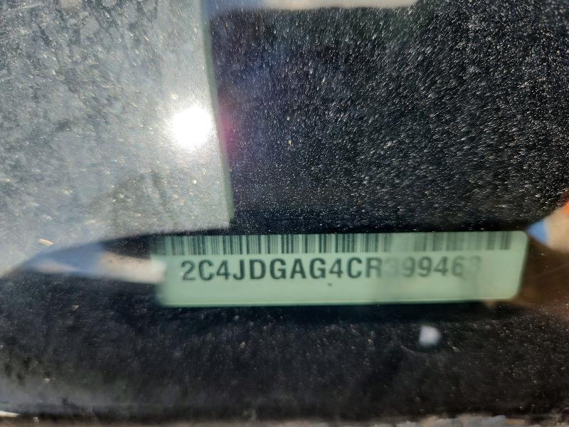 63710726 :رقم المزاد ، 2C4JDGAG4CR399468 vin ، 2012 Dodge Ram Van مزاد بيع